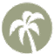 Ein schlichtes, schwarzes Palmensilhouetten-Design, mittig platziert auf einem dezent grün-grauen, kreisförmigen Hintergrund - ideal als individuelles Motiv für Ihren Pickup Camper, Offroad Camper oder Custom Camper. Dieses stylische Emblem lässt sich perfekt an Ihrem Offroad-Fahrzeug, Ihrer Wohnkabine oder Ihrem Camping-Zubehör anbringen und verleiht Ihrem Abenteuer-Mobil einen persönlichen und modernen Look. Travelboxx - Tiny House Wohnkabinen